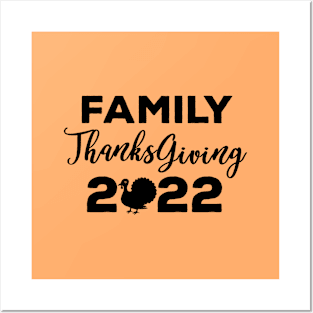 Family Thanksgiving 2022 Posters and Art